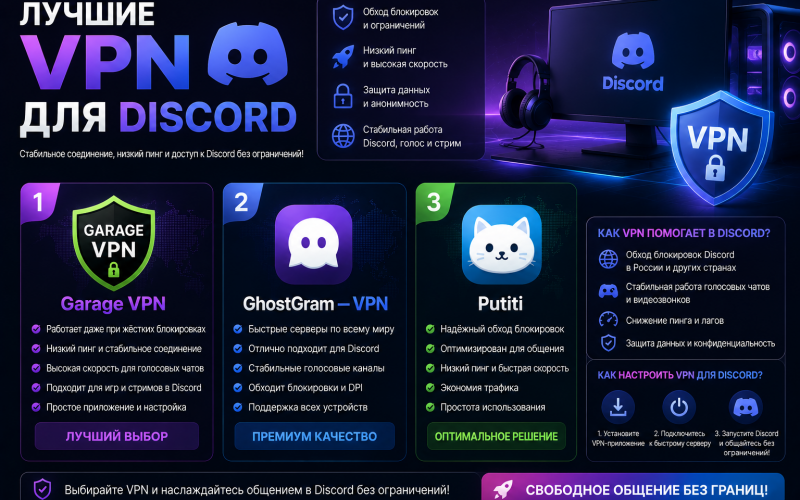 VPN для Discord