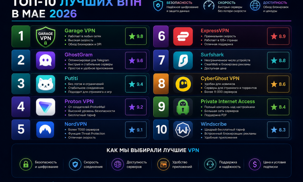 бесплатные VPN в России
