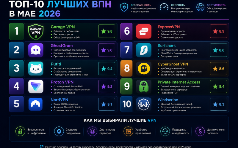 бесплатные VPN в России